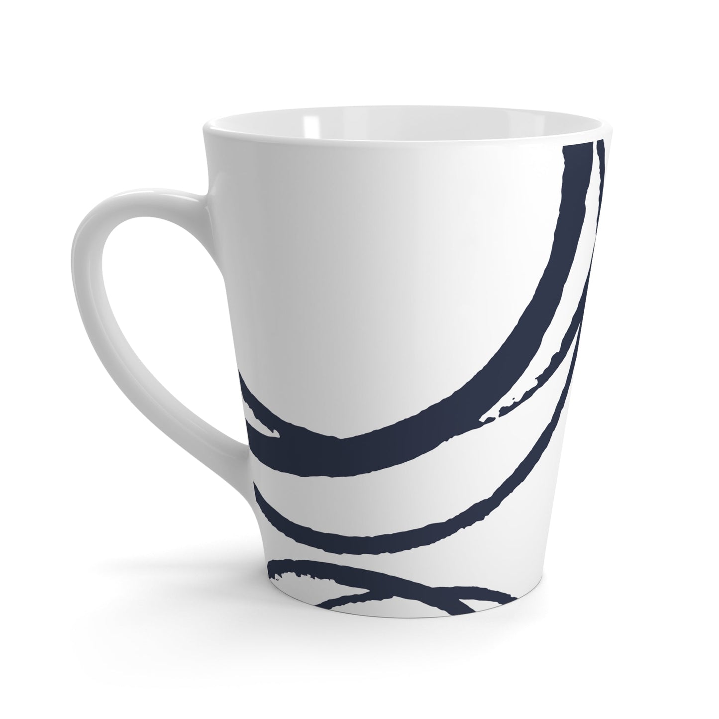350 mL / 12oz Graphic Art Latte Mug | CALM-1271-112