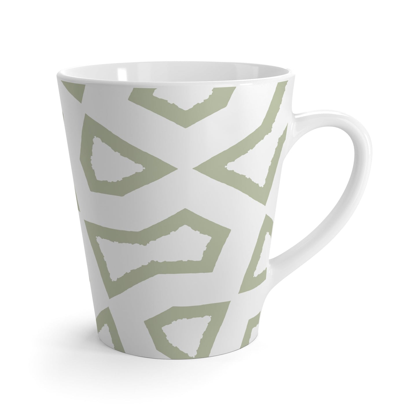 350 mL / 12oz Graphic Art Latte Mug | CALM-1075-275-392