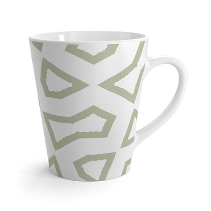 350 mL / 12oz Graphic Art Latte Mug | CALM-1075-275-392