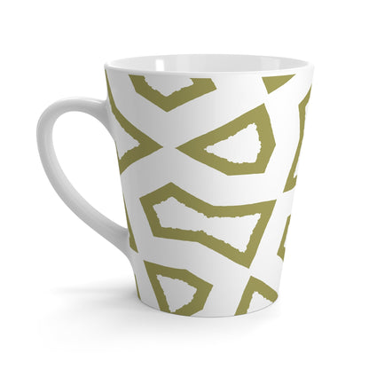 350 mL / 12oz Graphic Art Latte Mug | CALM-1142-400-392