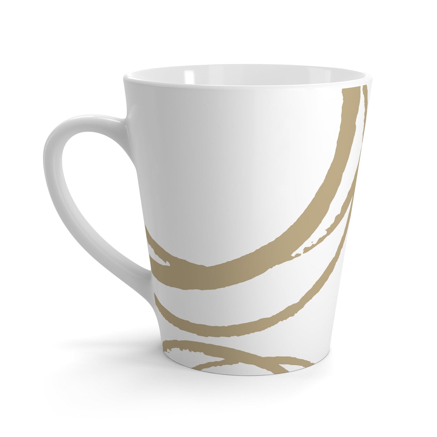 350 mL / 12oz Graphic Art Latte Mug | CALM-1136-567-112