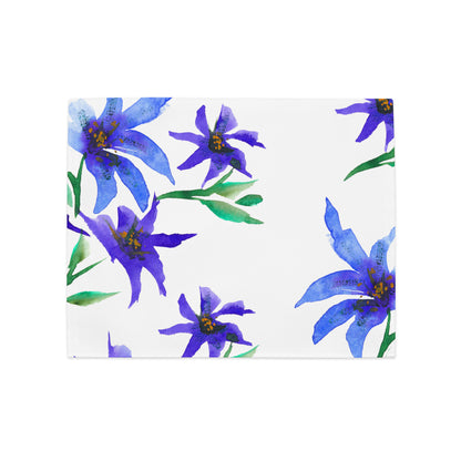 Placemat Set with Hand-painted Floral Watercolour Print | CABF-1304