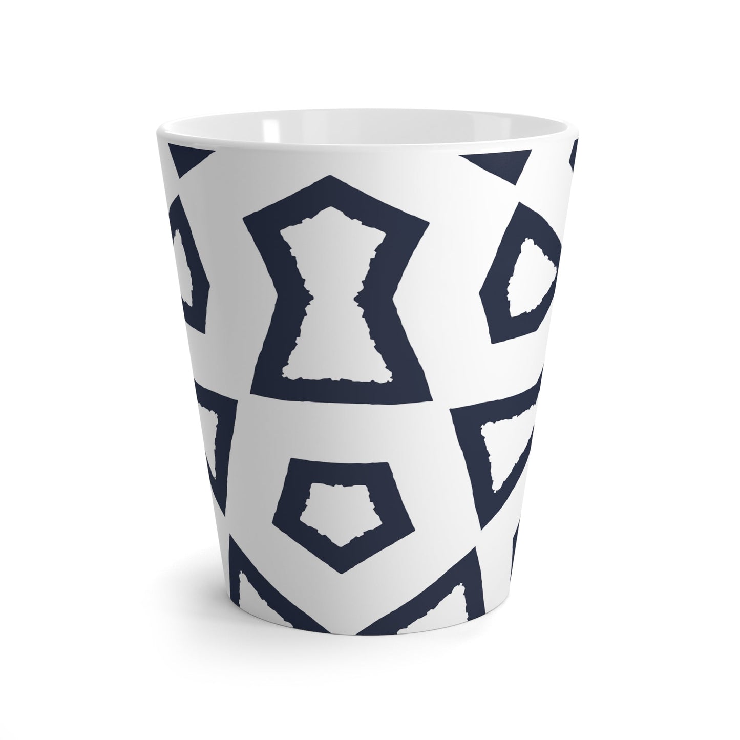 350 mL / 12oz Graphic Art Latte Mug | CALM-1271-392