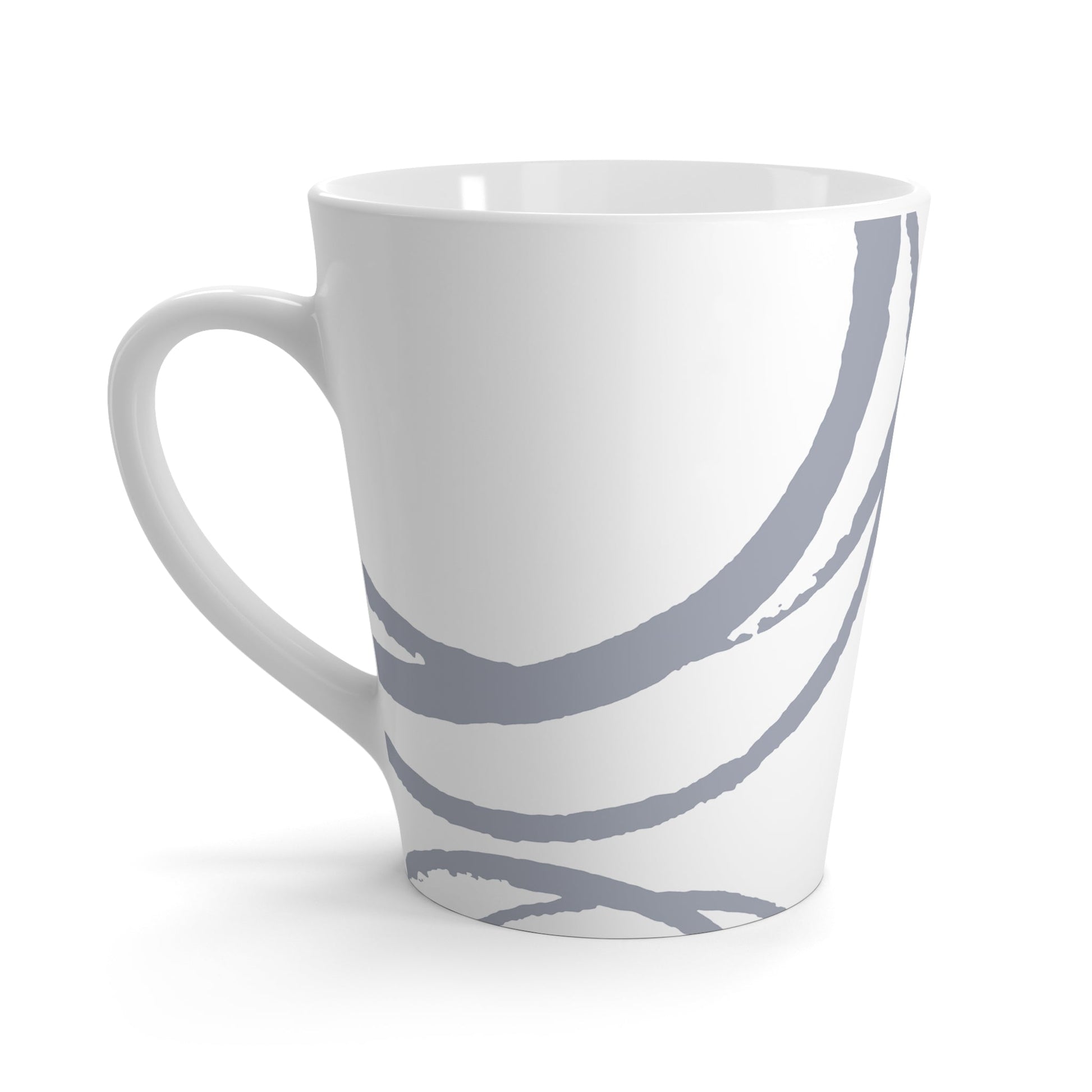 350 mL / 12oz Graphic Art Latte Mug | CALM-1163-367-112