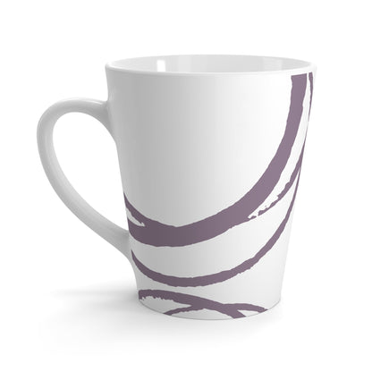 350 mL / 12oz Graphic Art Latte Mug | CALM-1181-167-112