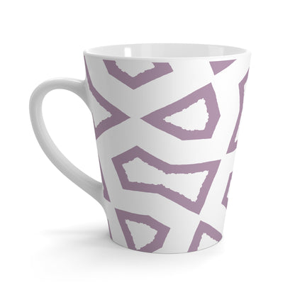 350 mL / 12oz Graphic Art Latte Mug | CALM-1252-200-392