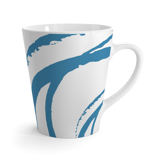 350 mL / 12oz Graphic Art Latte Mug | CALM-1153-200-112