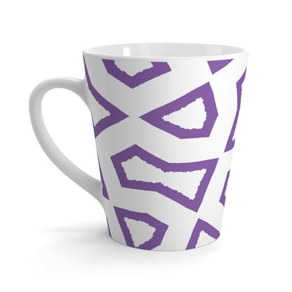 350 mL / 12oz Graphic Art Latte Mug | CALM-1061-100-392