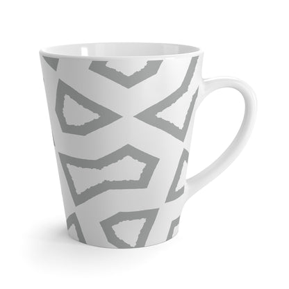 350 mL / 12oz Graphic Art Latte Mug | CALM-1221-233-392