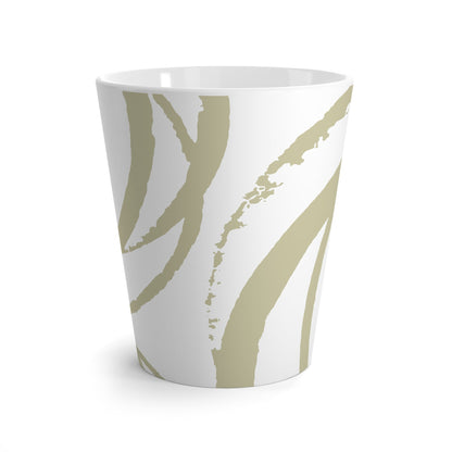 350 mL / 12oz Graphic Art Latte Mug | CALM-1255-367-112