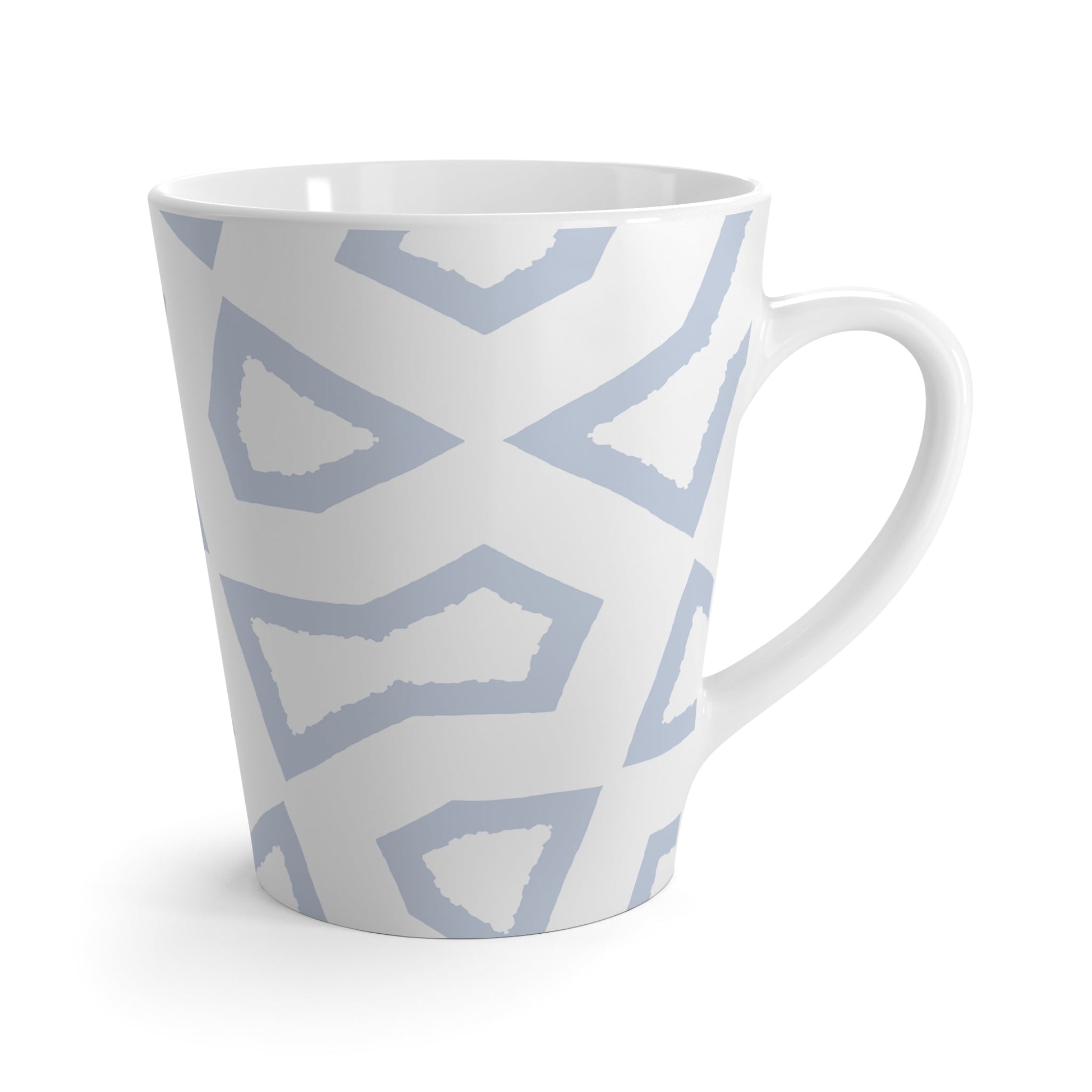 350 mL / 12oz Graphic Art Latte Mug | CALM-1231-400-392