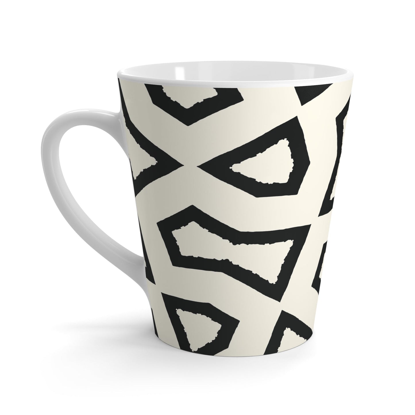 350 mL / 12oz Graphic Art Latte Mug | CALM-1013-392