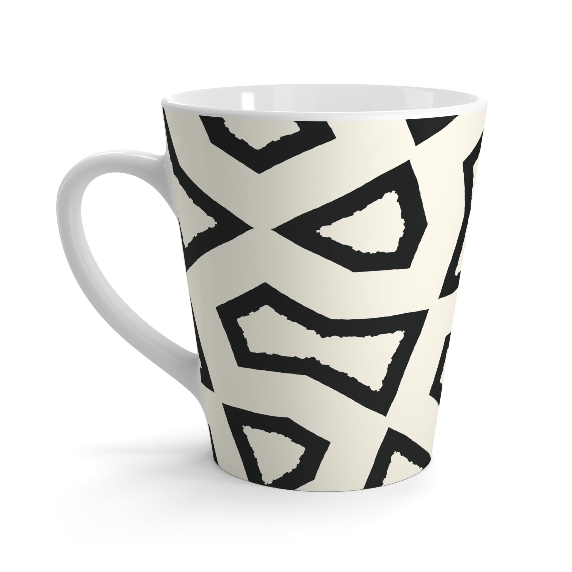 350 mL / 12oz Graphic Art Latte Mug | CALM-1013-392