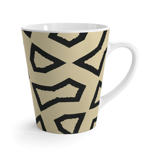350 mL / 12oz Graphic Art Latte Mug | CALM-1014-392