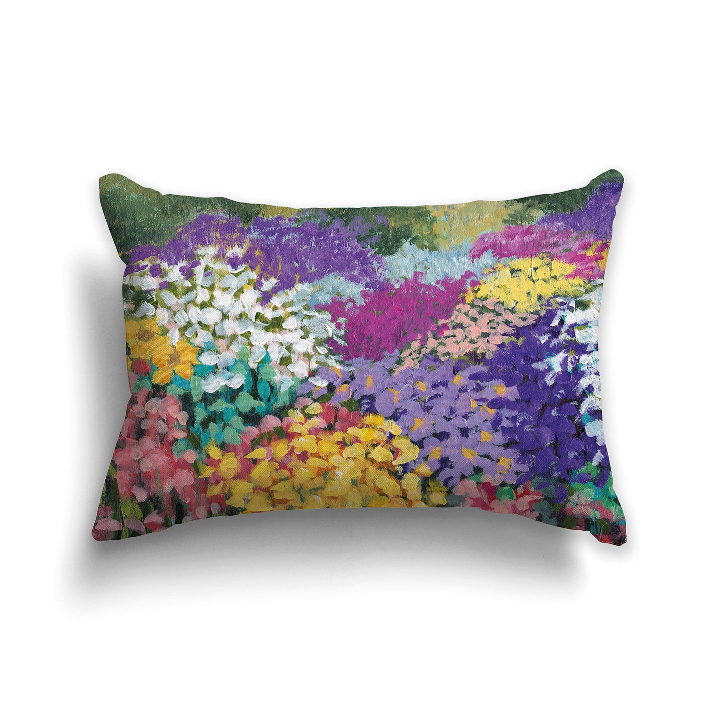 Fine Art Cushion Cover | Floral Garden, CAPC-2147, 51 x 36 cm / 20 x 14 inches