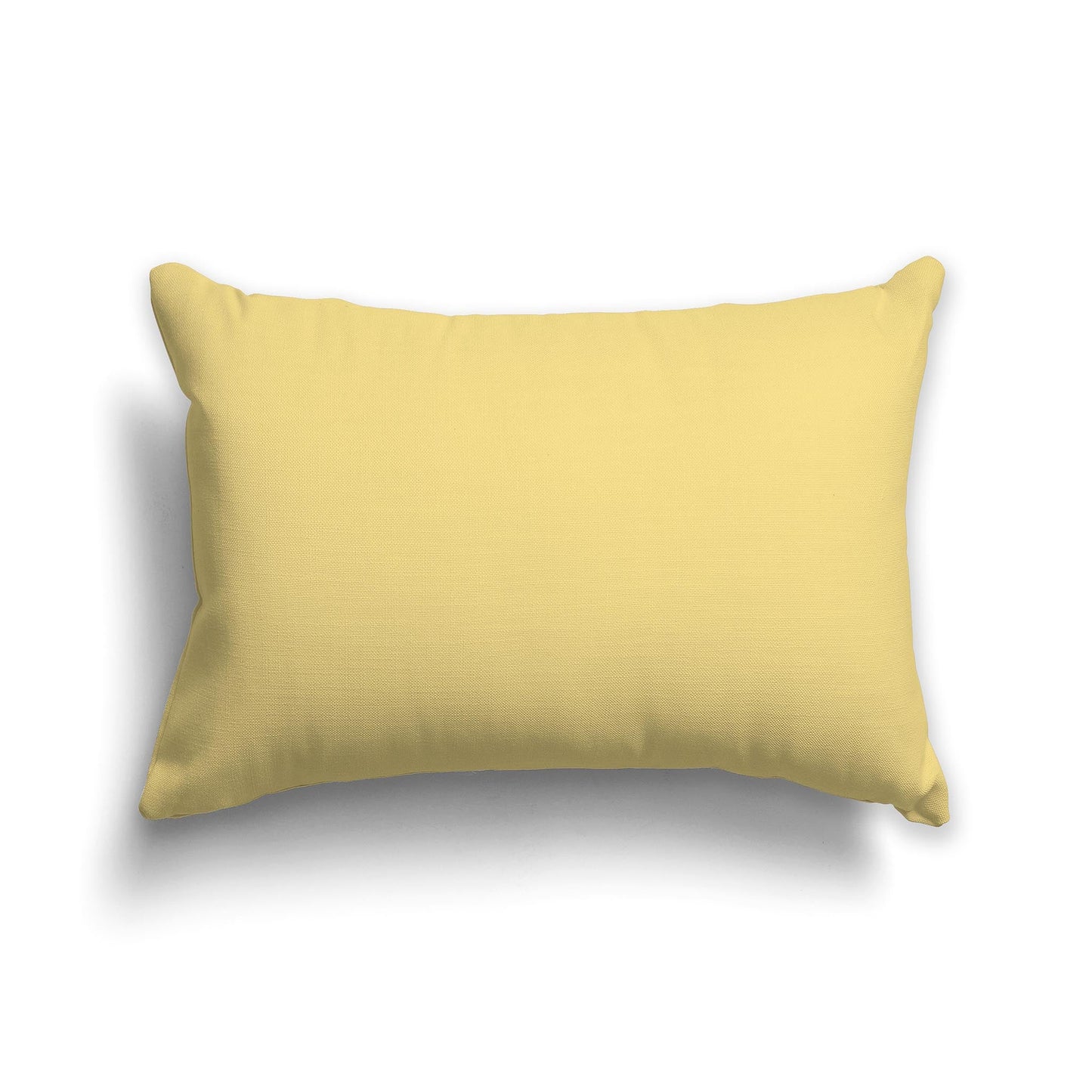 Solid Medium Yellow-Gold Throw Pillow, CAPC-1381-175