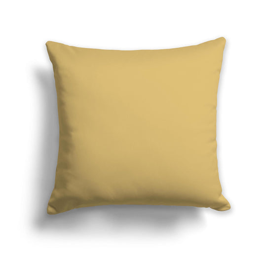 Solid Yellow-Gold Throw Pillow, CAPC-1381-275