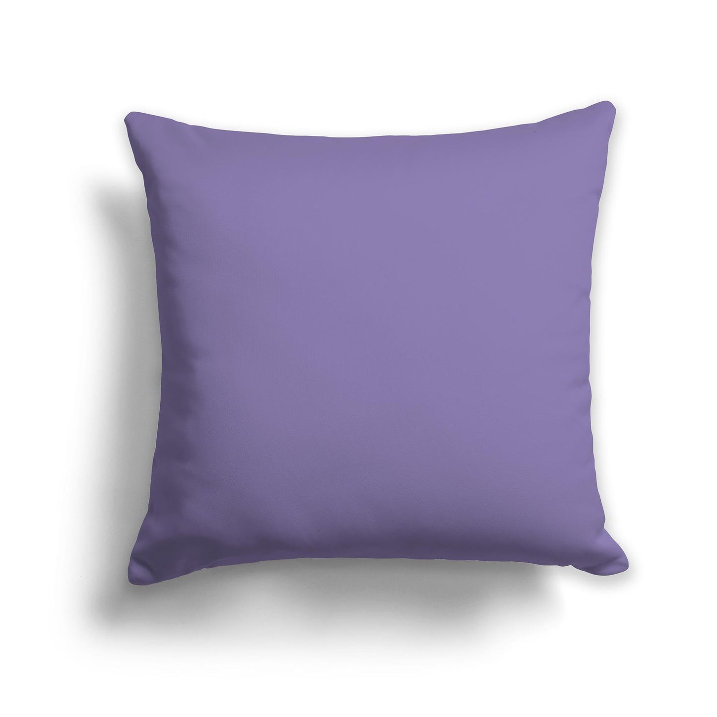 Solid Medium Purple Throw Pillow, CAPC-1382-450