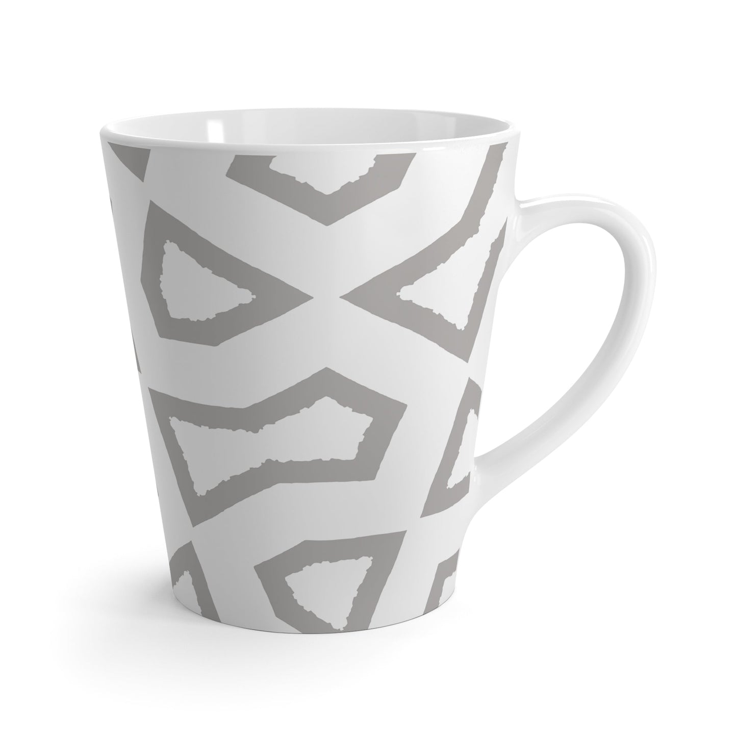 350 mL / 12oz Graphic Art Latte Mug | CALM-1171-133-392