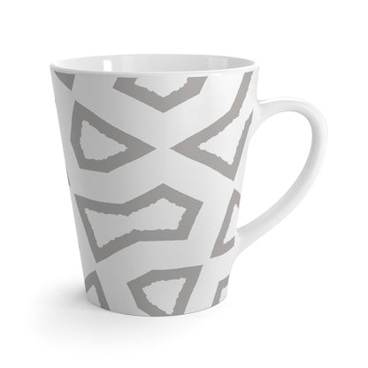 350 mL / 12oz Graphic Art Latte Mug | CALM-1171-133-392