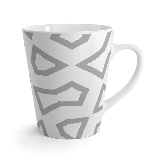 350 mL / 12oz Graphic Art Latte Mug | CALM-1171-133-392