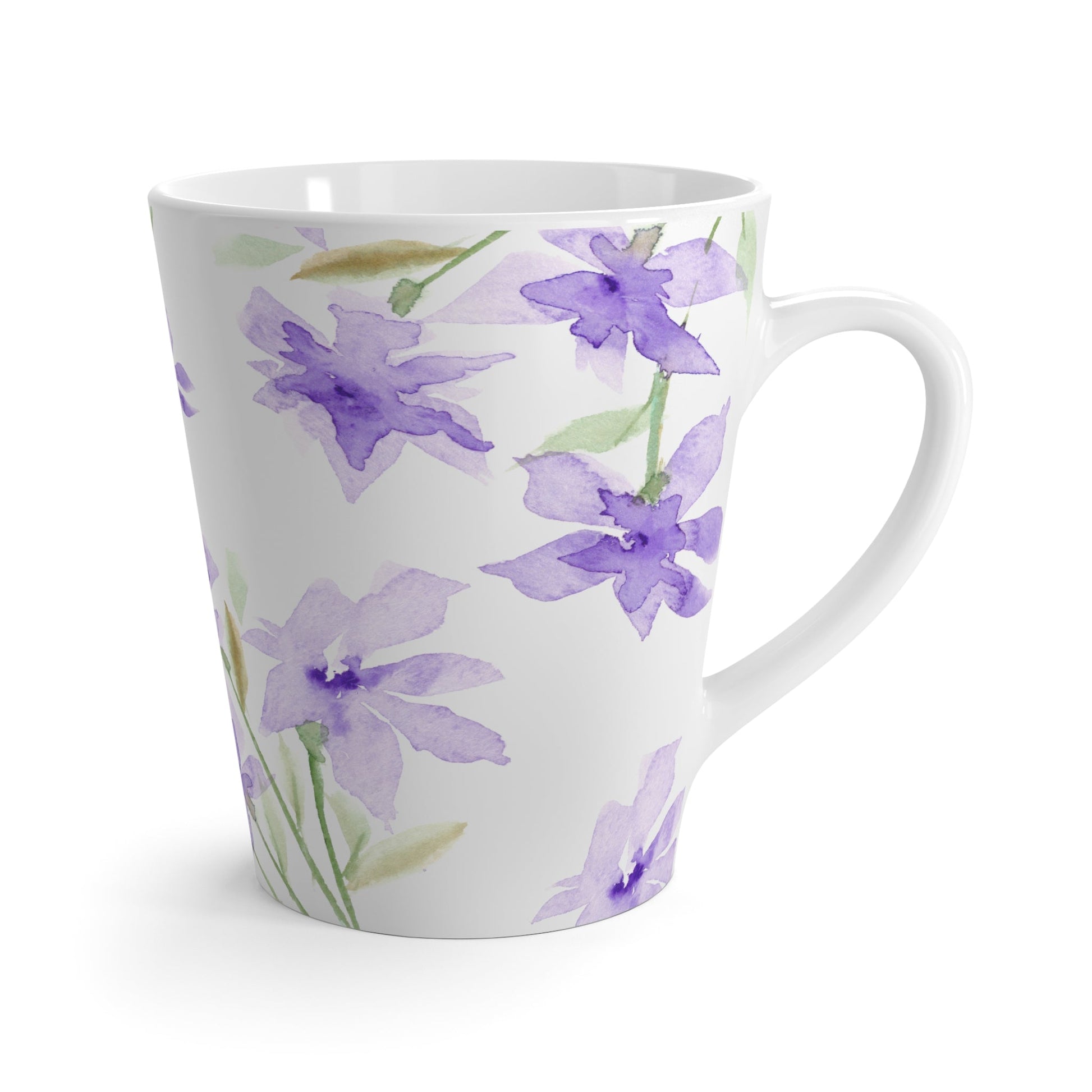 350 mL / 12oz Fine Art Watercolor Latte Mug, CALM-1324