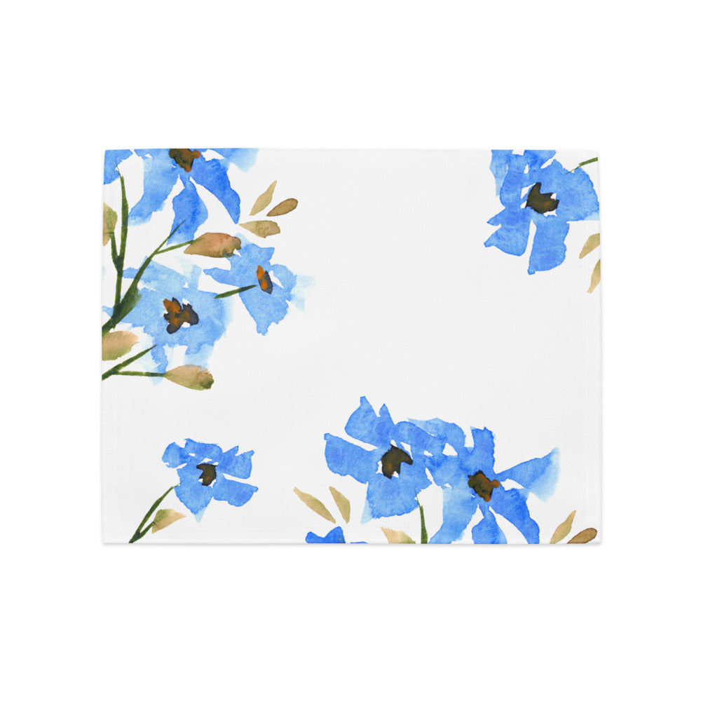 Placemat Set with Hand-painted Floral Watercolour Print | CABF-1404