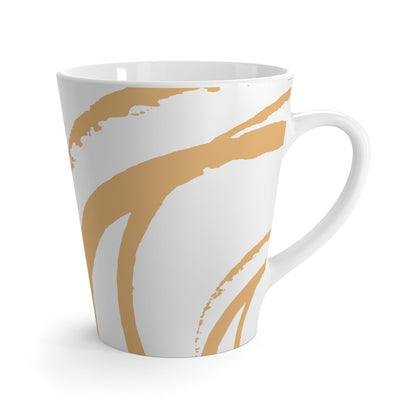350 mL / 12oz Graphic Art Latte Mug | CALM-1232-300-112