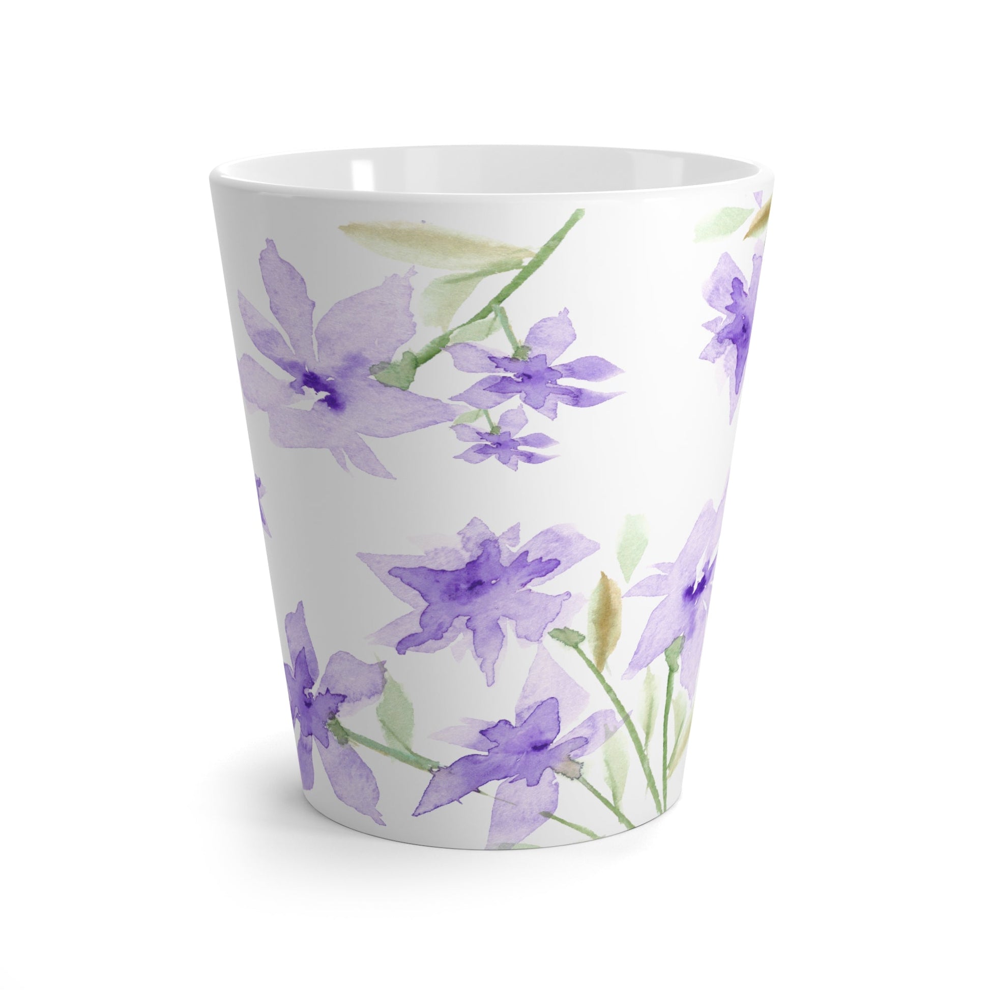 350 mL / 12oz Fine Art Watercolor Latte Mug, CALM-1324