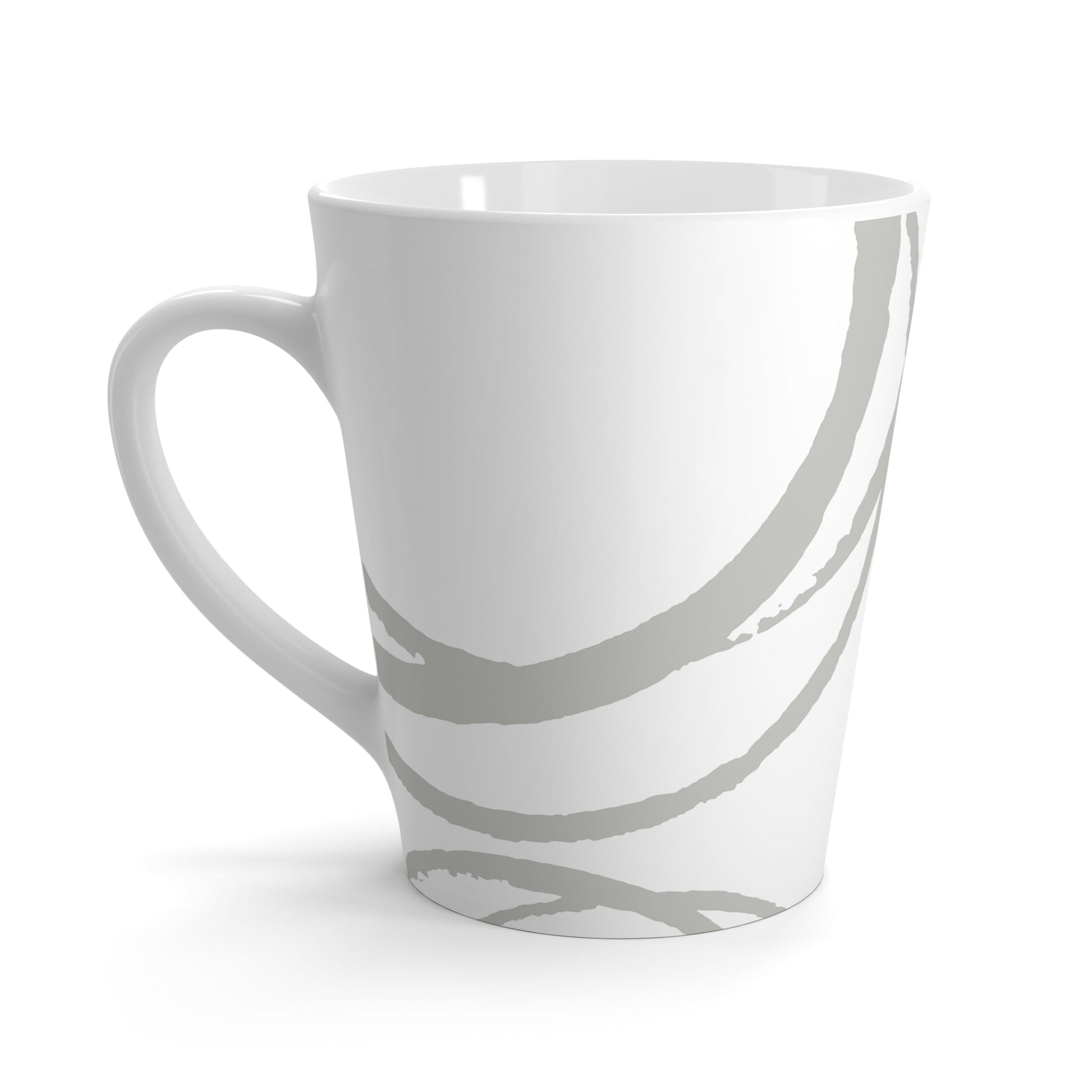 350 mL / 12oz Graphic Art Latte Mug | CALM-1242-300-112
