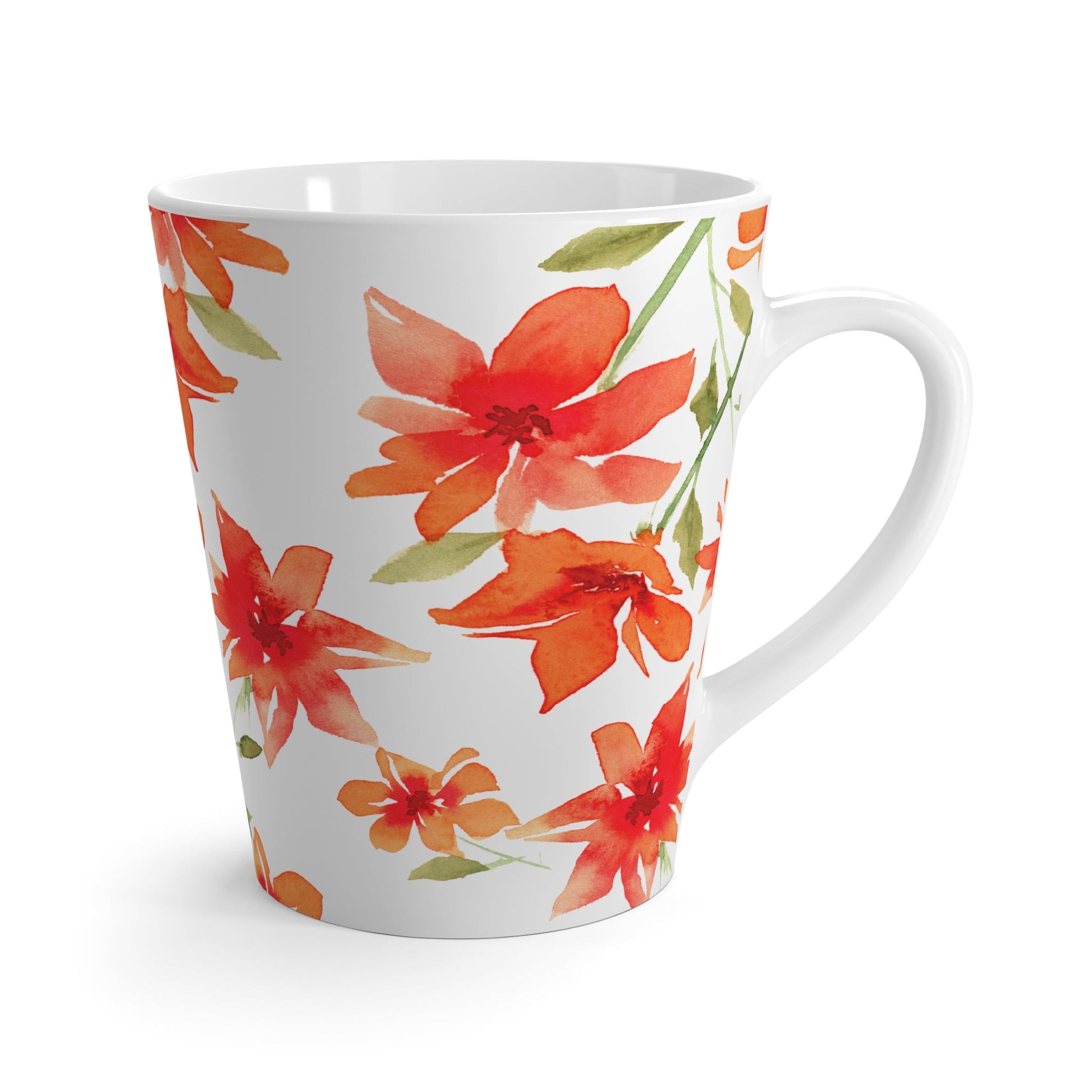 350 mL / 12oz Fine Art Watercolor Latte Mug, CALM-1414