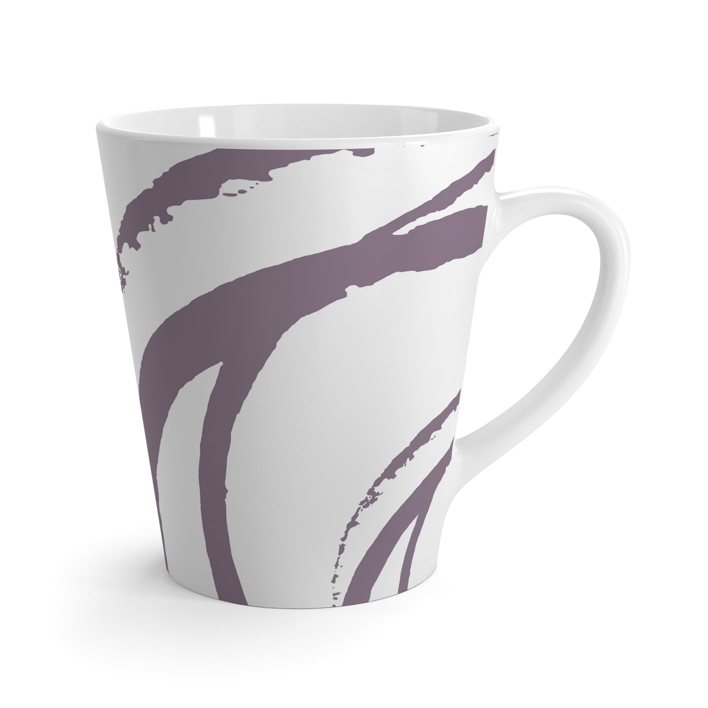 350 mL / 12oz Graphic Art Latte Mug | CALM-1182-167-112