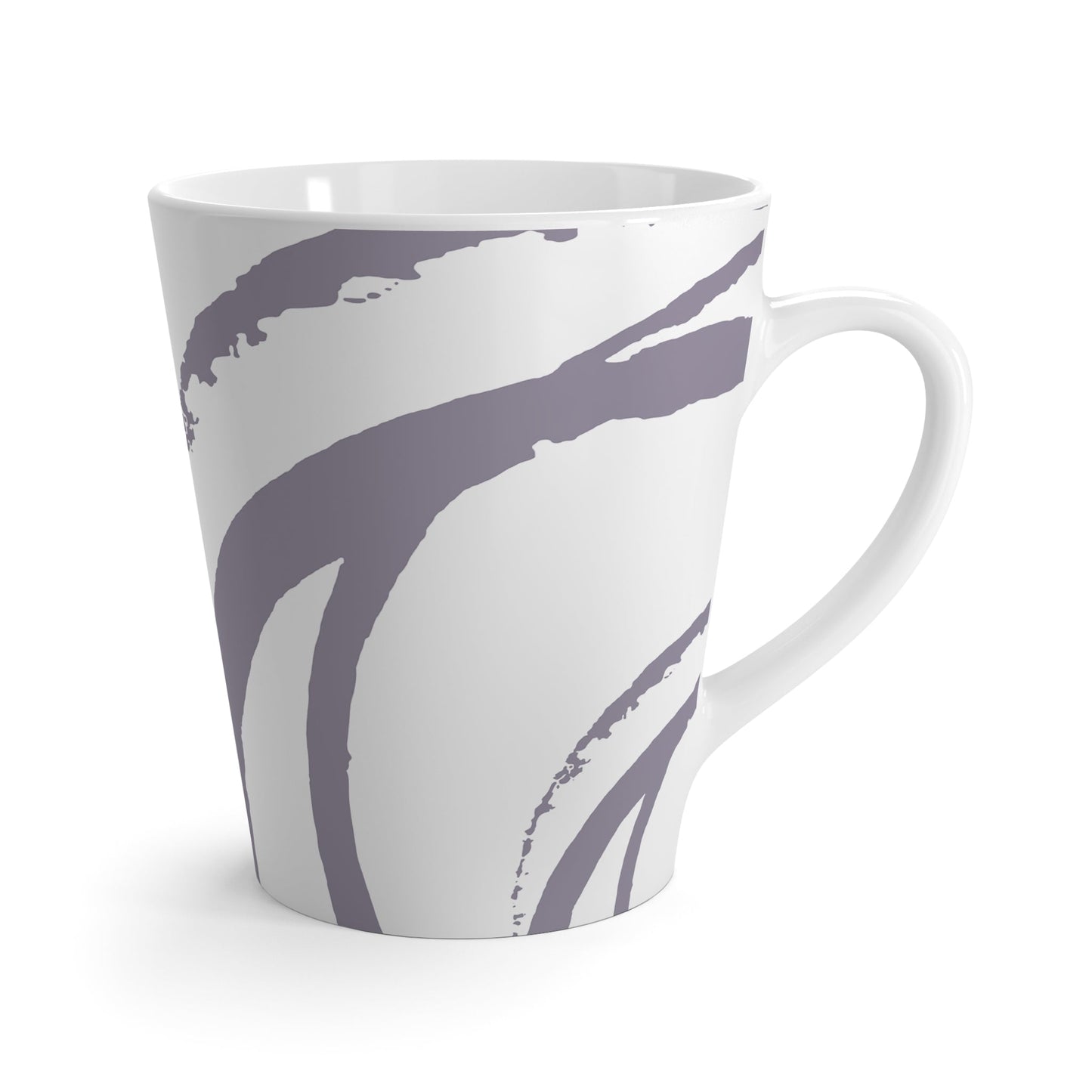 350 mL / 12oz Graphic Art Latte Mug | CALM-1262-367-112