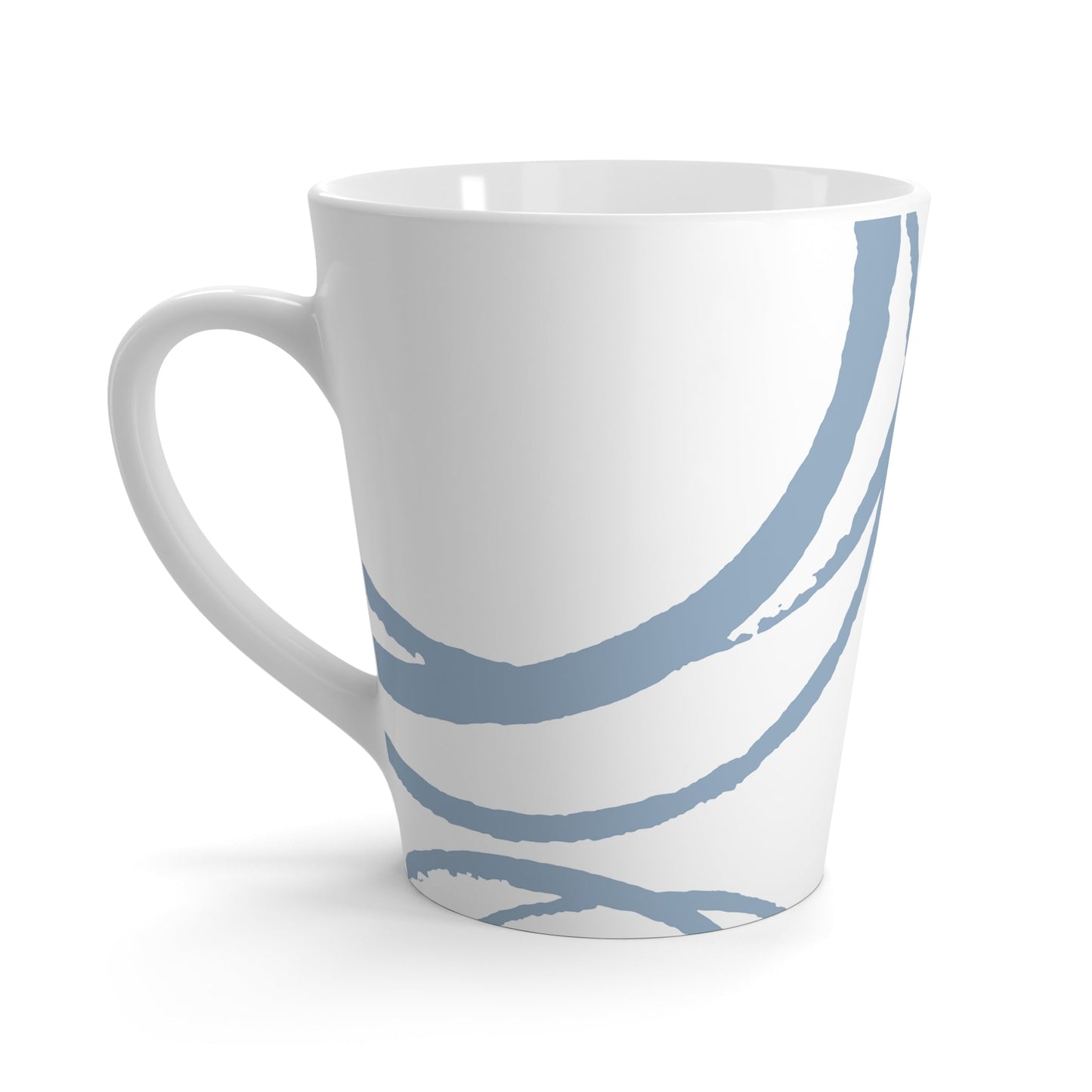 350 mL / 12oz Graphic Art Latte Mug | CALM-1231-200-112