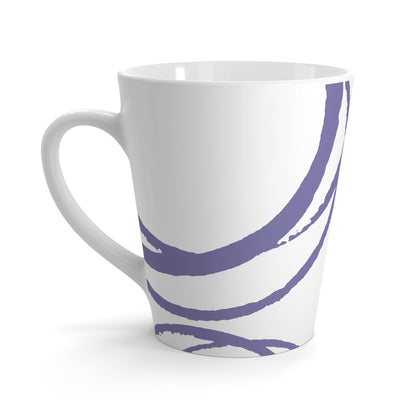 350 mL / 12oz Graphic Art Latte Mug | CALM-1111-300-112