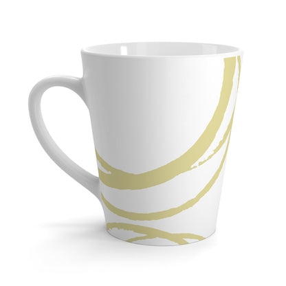 350 mL / 12oz Graphic Art Latte Mug | CALM-1142-367-112