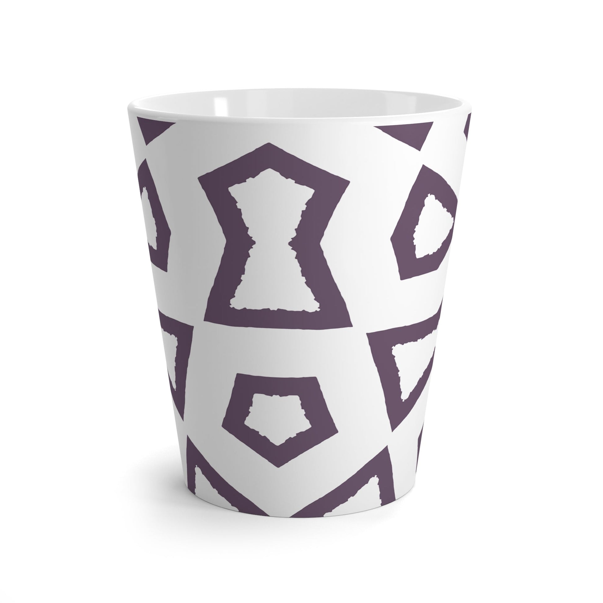 350 mL / 12oz Graphic Art Latte Mug | CALM-1182-100-392