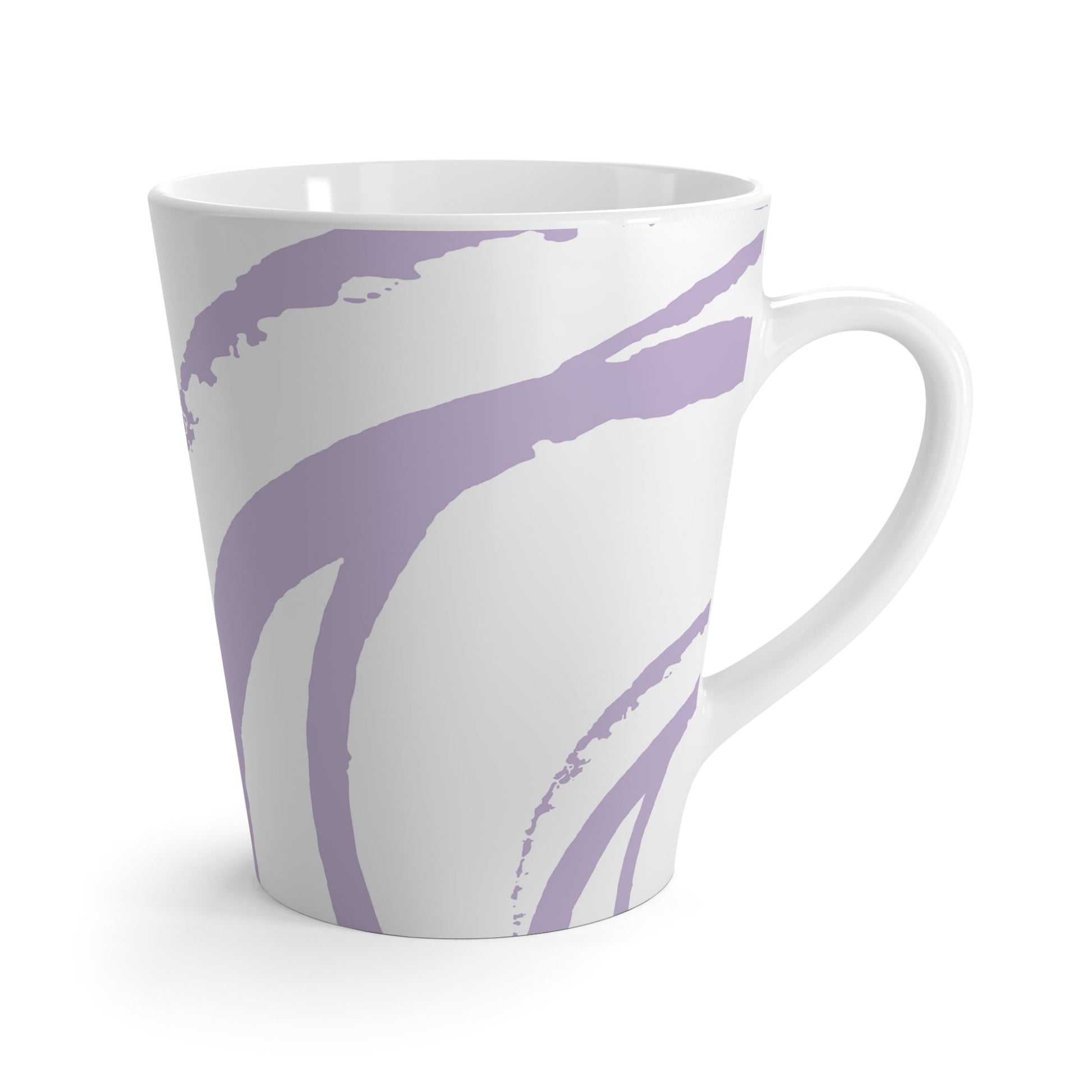 350 mL / 12oz Graphic Art Latte Mug | CALM-1251-150-112