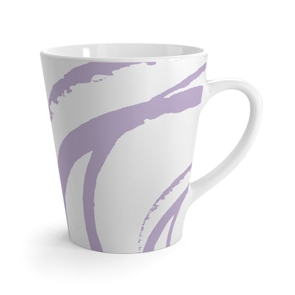 350 mL / 12oz Graphic Art Latte Mug | CALM-1251-150-112