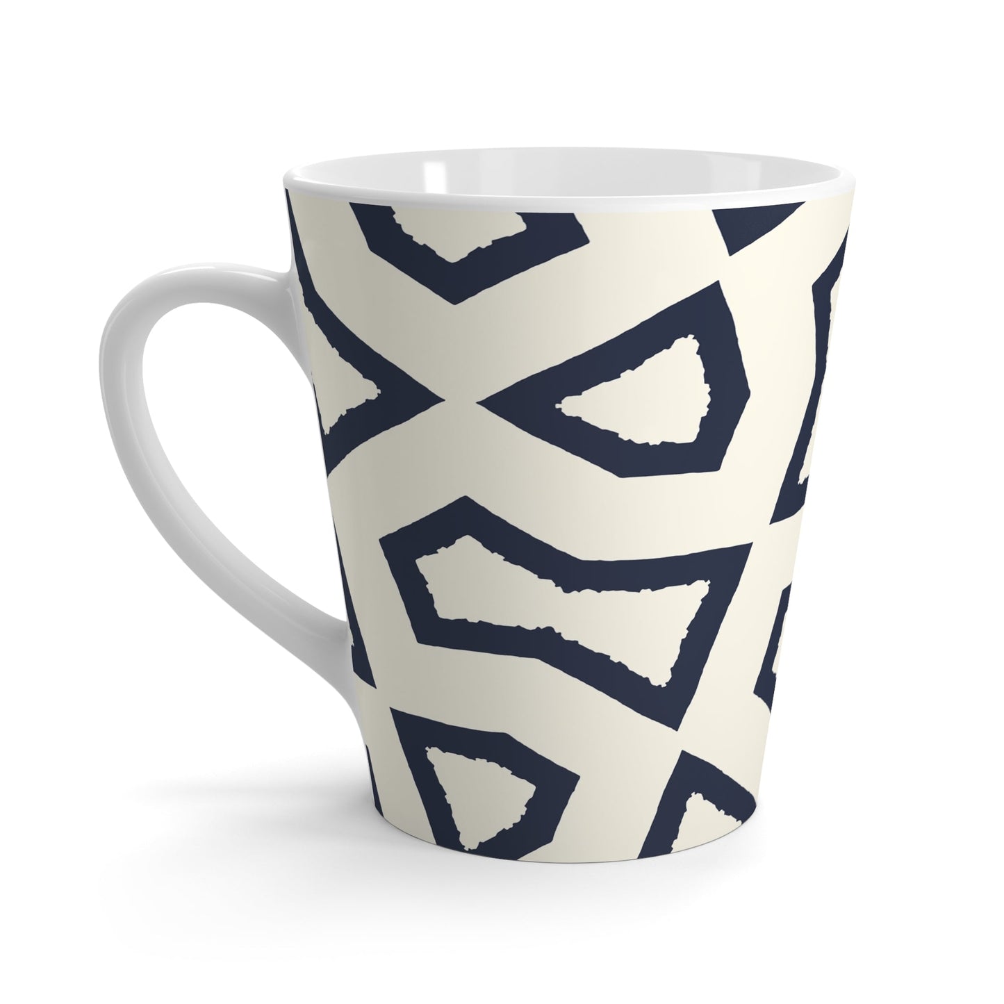 350 mL / 12oz Graphic Art Latte Mug | CALM-1273-300-392