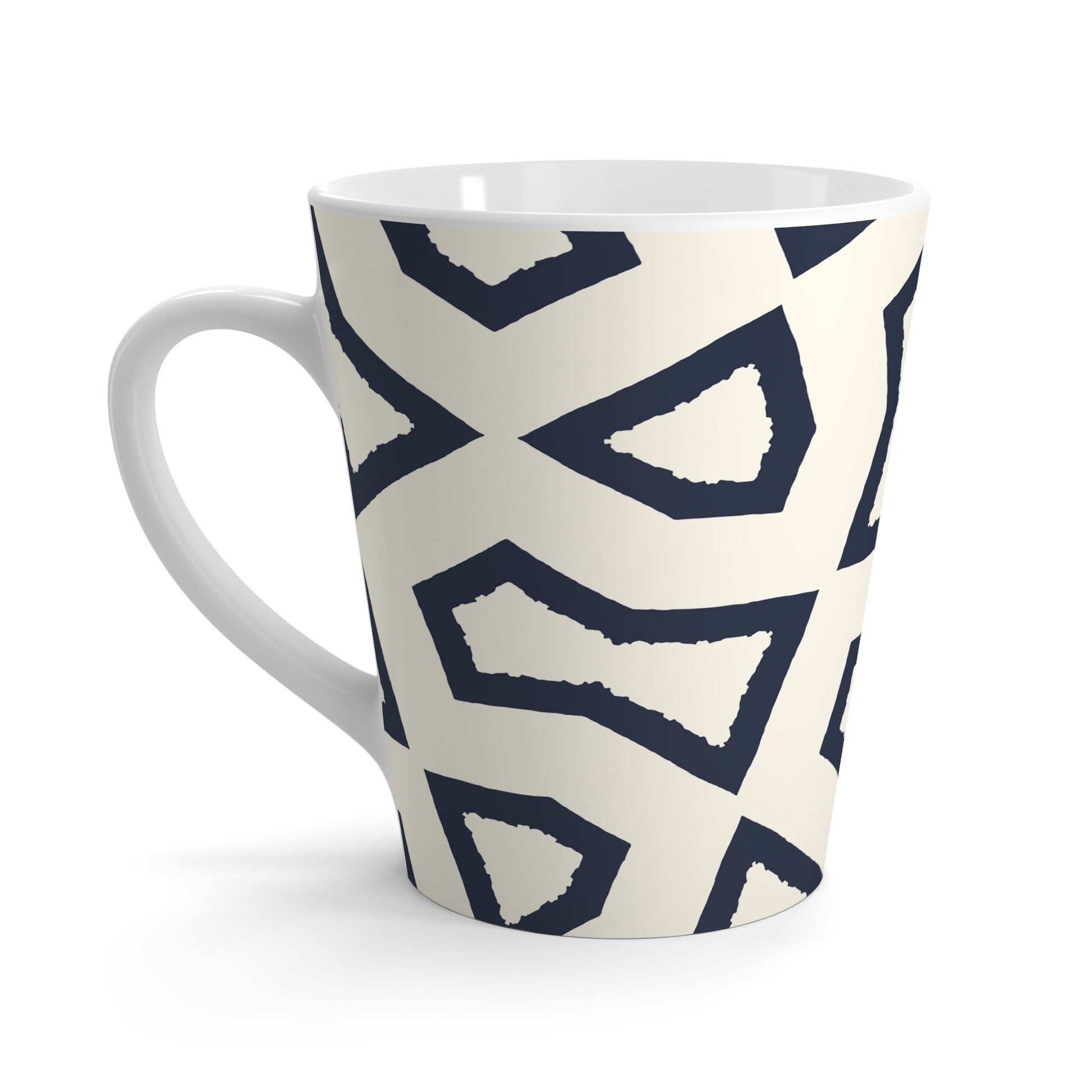 350 mL / 12oz Graphic Art Latte Mug | CALM-1273-300-392