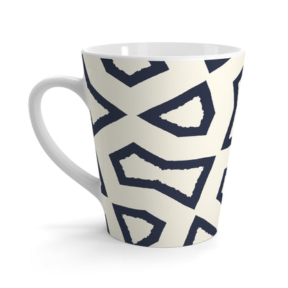 350 mL / 12oz Graphic Art Latte Mug | CALM-1273-300-392
