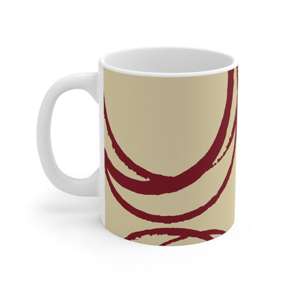 330 mL / 11oz Graphic Art Ceramic Mug | CACM-1284-112