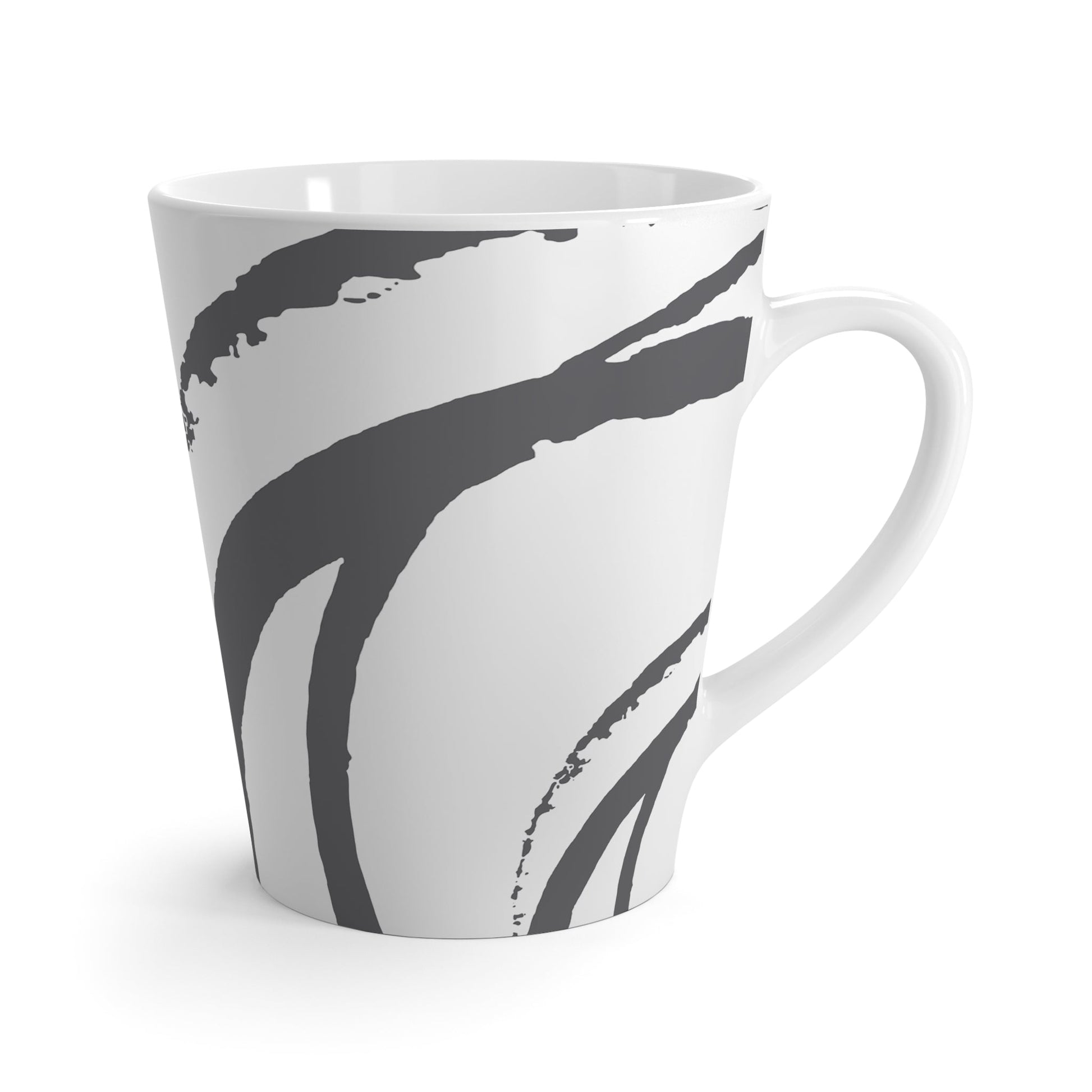 350 mL / 12oz Graphic Art Latte Mug | CALM-1201-167-112