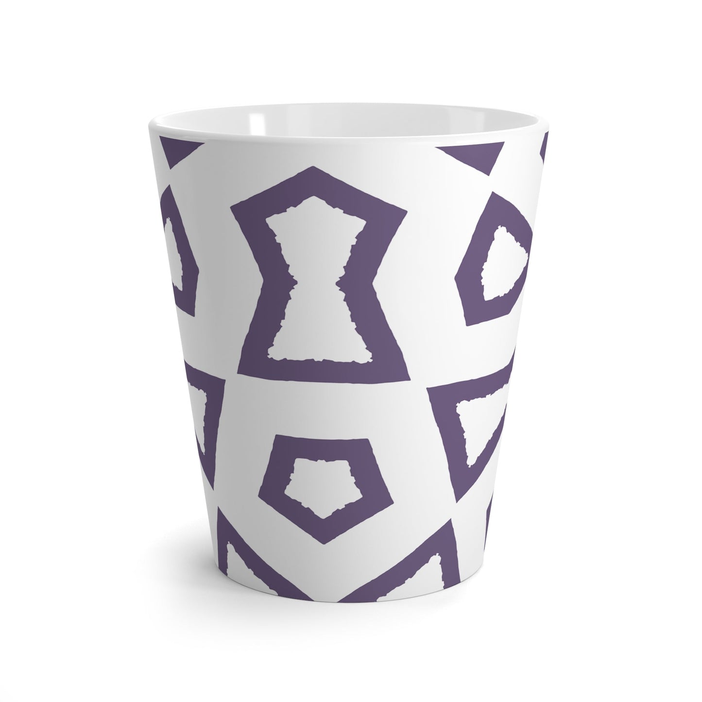 350 mL / 12oz Graphic Art Latte Mug | CALM-1143-167-392