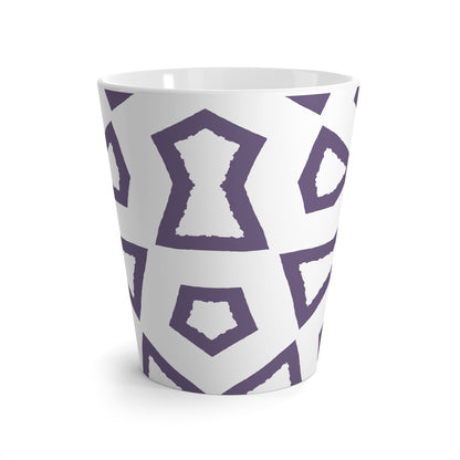 350 mL / 12oz Graphic Art Latte Mug | CALM-1143-167-392