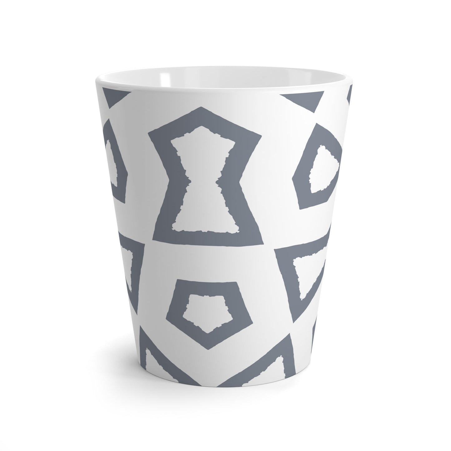 350 mL / 12oz Graphic Art Latte Mug | CALM-1221-200-392