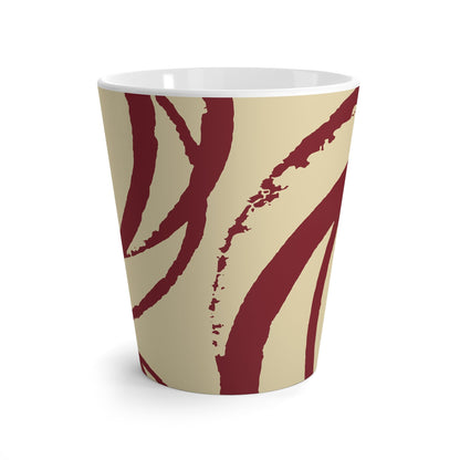 350 mL / 12oz Graphic Art Latte Mug | CALM-1284-400-112