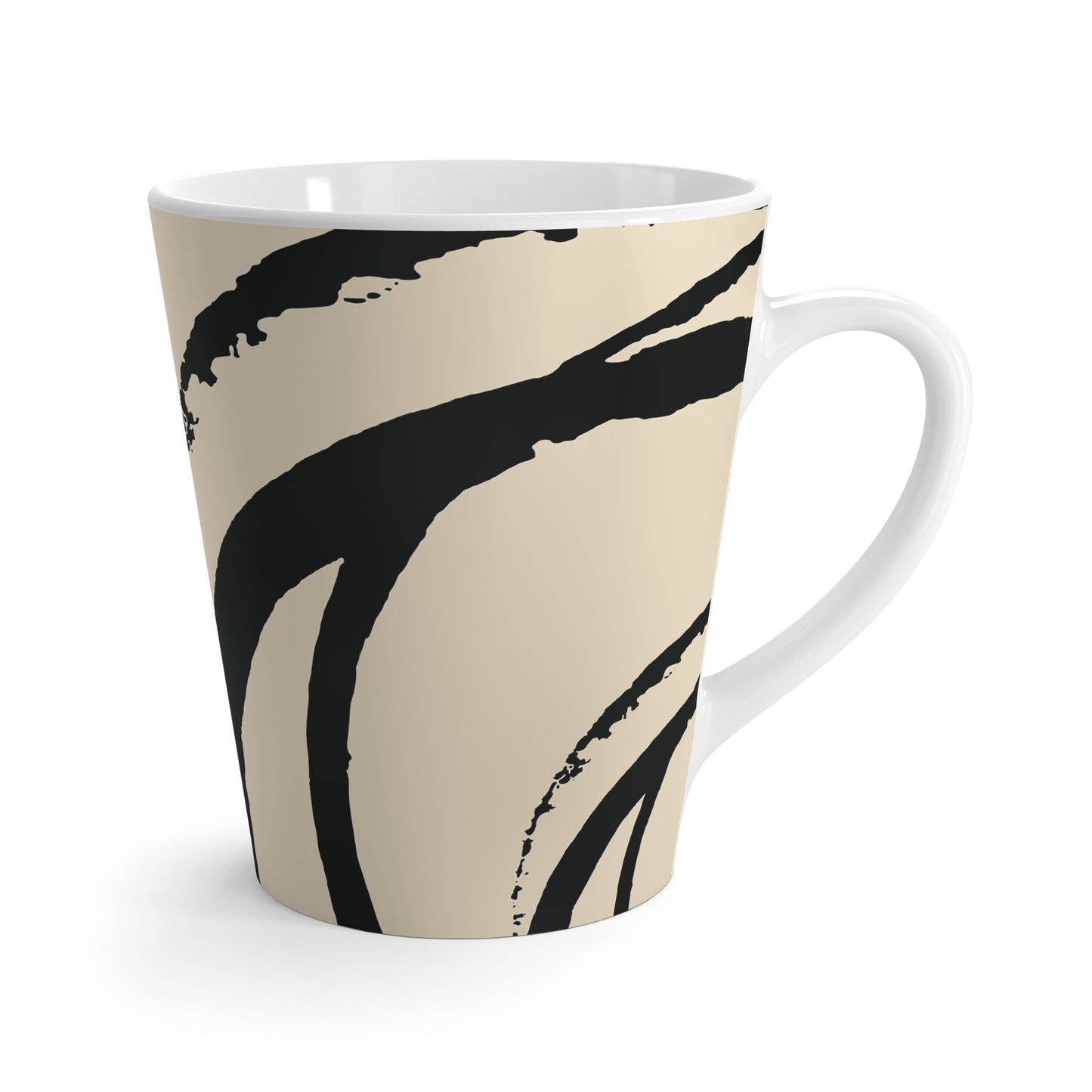 350 mL / 12oz Graphic Art Latte Mug | CALM-1015-112