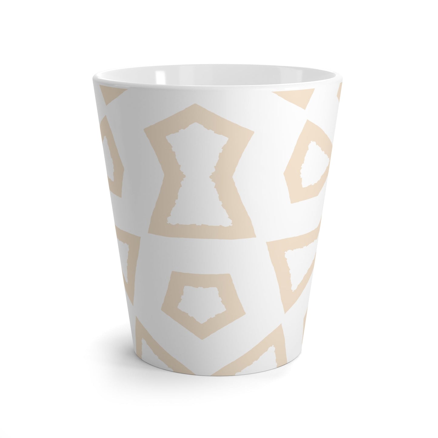 350 mL / 12oz Graphic Art Latte Mug | CALM-1091-550-392